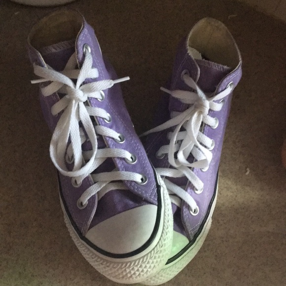 purple chucks